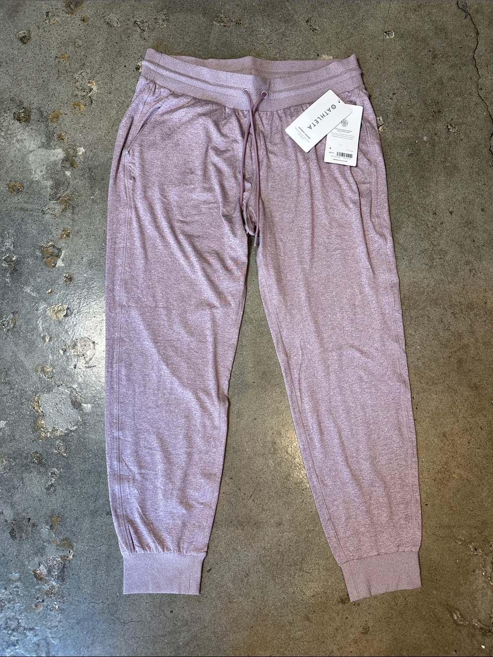 Athleta Uptempo Jogger Heather Light Purple